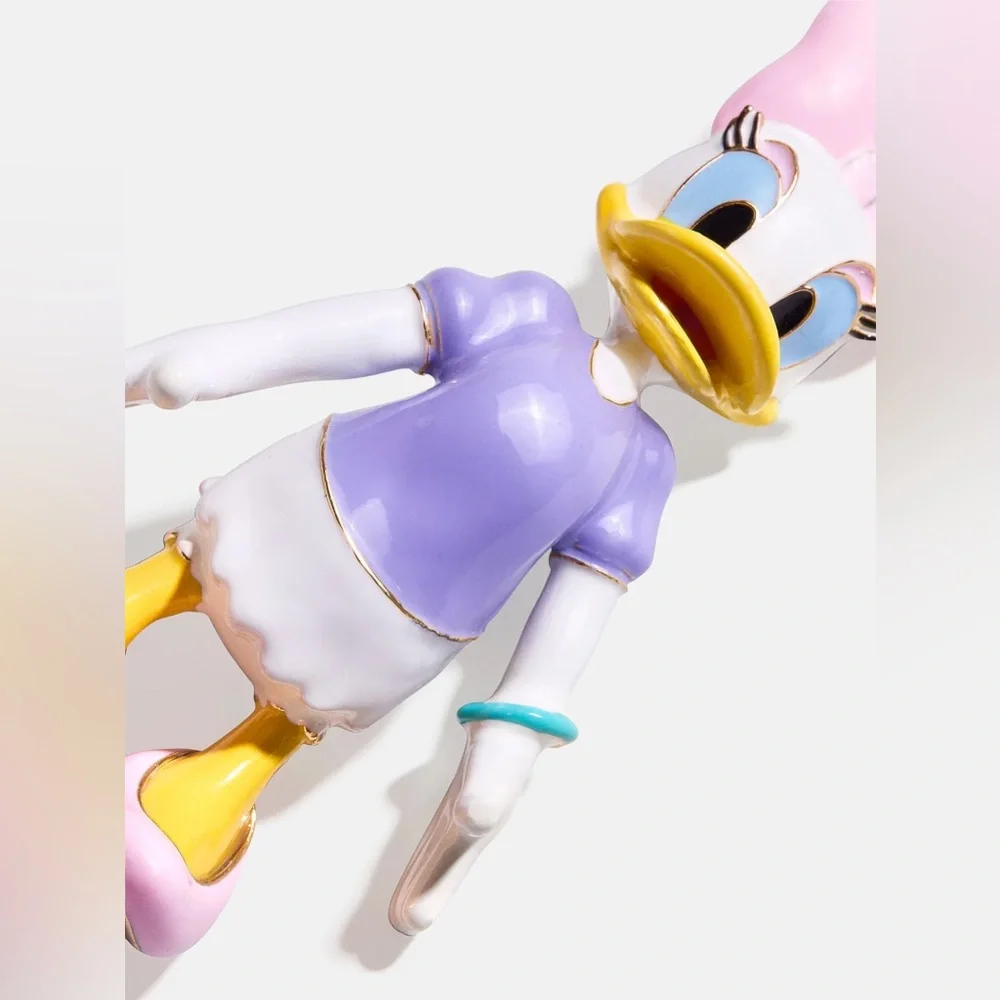 Disney Daisy Duck Classic Enamel Bag Charm NEW